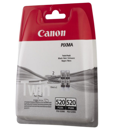 Canon pgi 520 pgbk - canon, (2932b012)